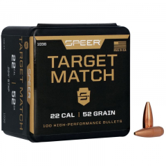 Speer Target Bullets