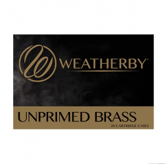 Weatherby Unprimed Brass